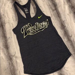 XS Padres racerback tank